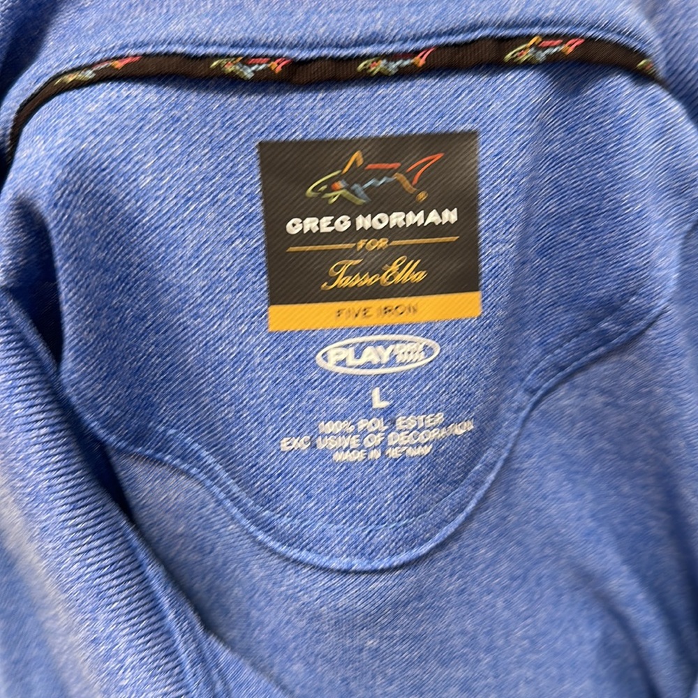 Greg Norman for Tasso Elba - Five Iron Golf Shirt - Size L - Picture 4 of 5